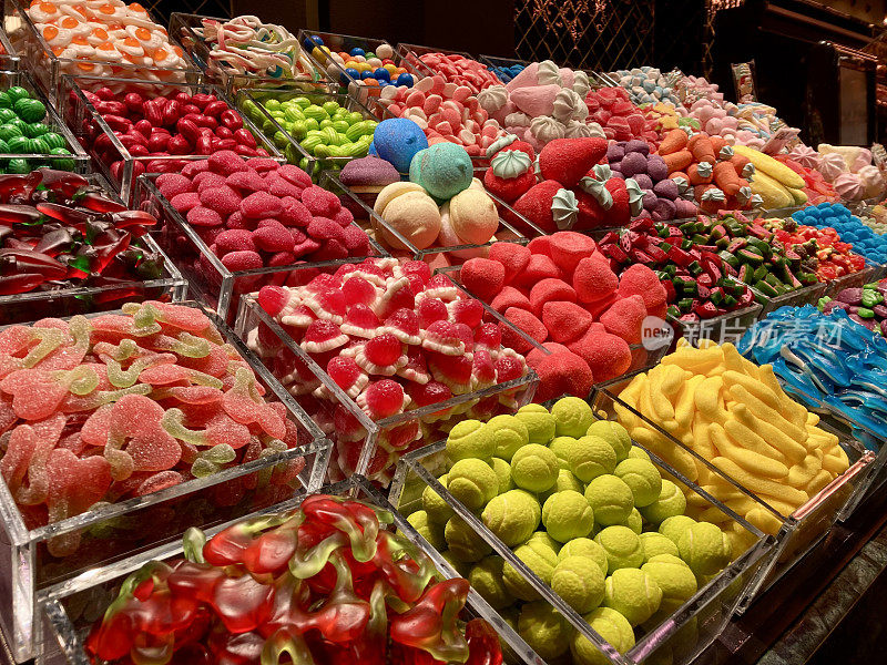 西班牙-巴塞罗那- Mercat de la Boqueria - Candy